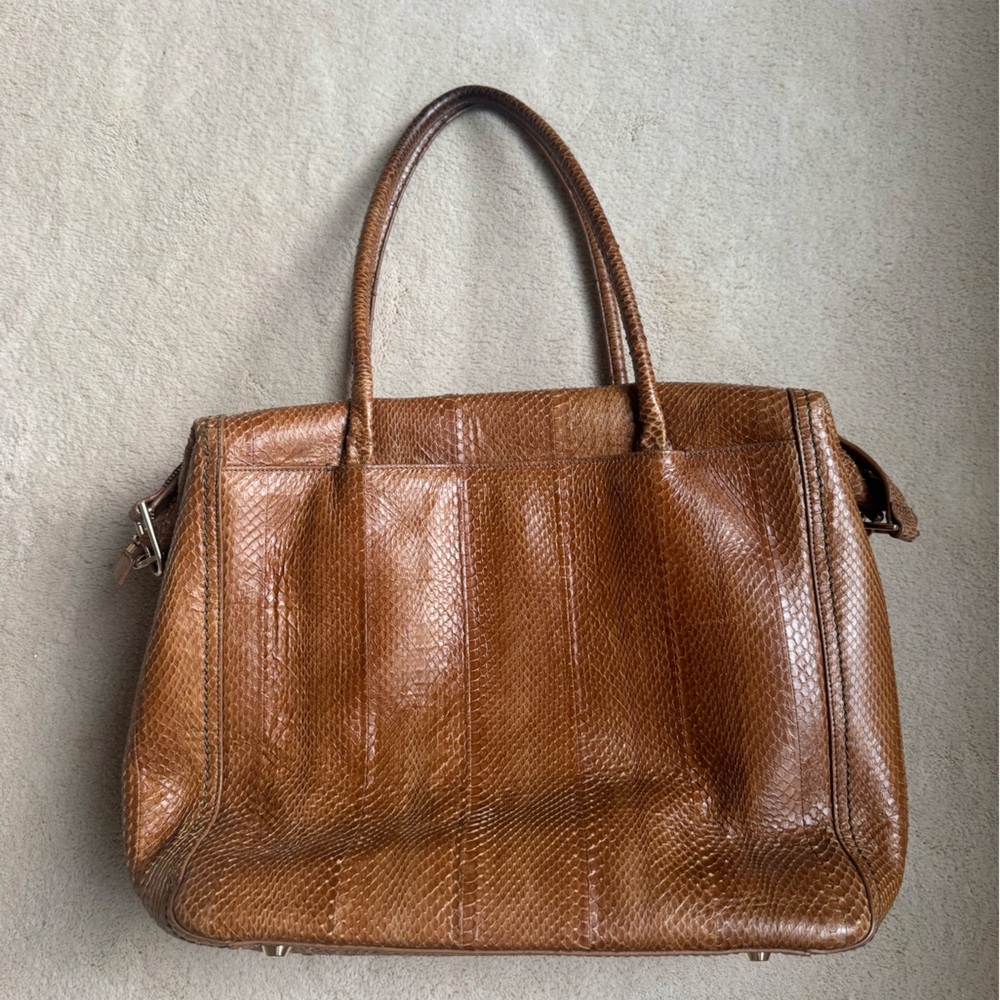 Lanvin Jl Python Large Tote Bag - image 2